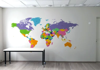 A mural in a Political Center.